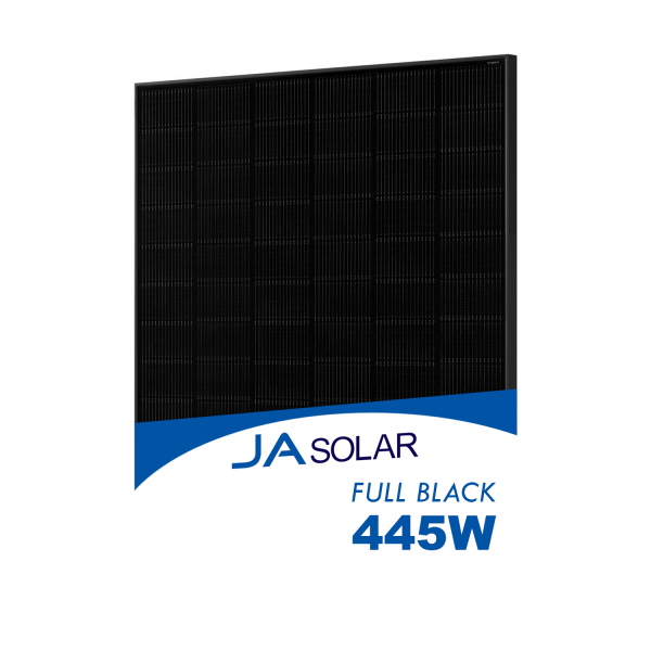Ja Solar 450W Solarmodul Full Black Glas Glas Bifazial JAM54D41