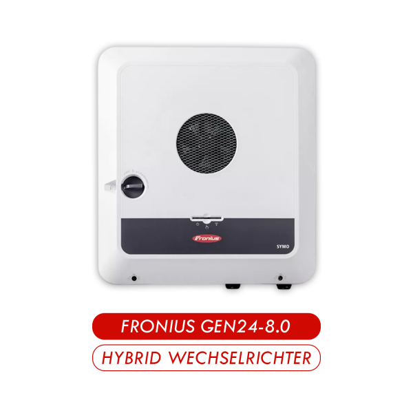 Fronius Hybrid Wechselrichter 8kW Notstrom Symo GEN24-8.0 Plus