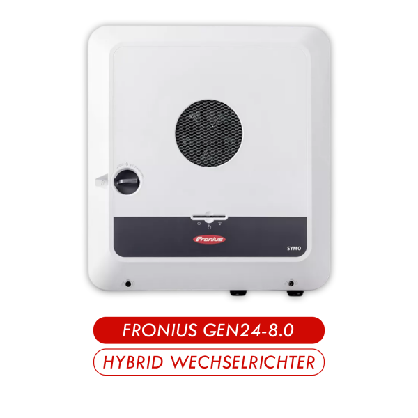 Fronius Hybrid Wechselrichter 8kW Notstrom Symo GEN24-8.0 Plus