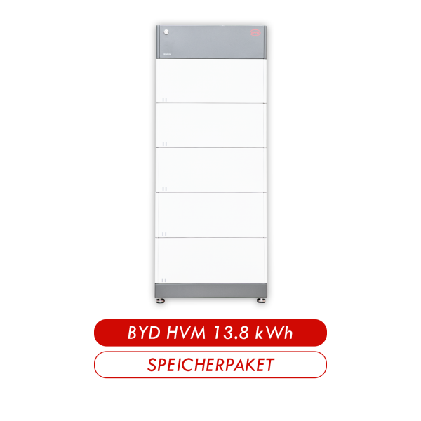 BYD Speicherpaket Batteriespeicher 13.8 kWh HVM