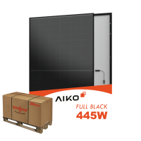 Palettenabnahme AIKO 445W Solarmodule Full Black Glas...