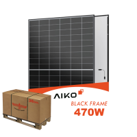 Palettenabnahme AIKO 470W Solarmodule Black Frame Glas...