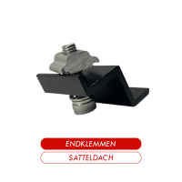 Endklemmen Schwarz