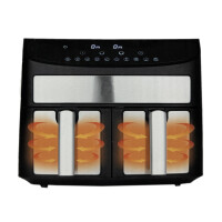 Cuisine 7L Heißluftfritteuse Doppelkammer Digital Fritteuse Touch Display