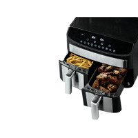 Cuisine 7L Heißluftfritteuse Doppelkammer Digital Fritteuse Touch Display
