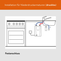 Clage Kompaktdurchlauferhitzer CDX11-U 11 kW Durchlauferhitzer elektronisch