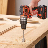 Black+Decker 18 V Akku-Schlagbohrschrauber BL188K inkl....