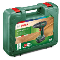 Bosch 18 V Akkuschrauber UniversalDrill 18V inkl. 2,5 Ah Akku, mit Koffer Akku