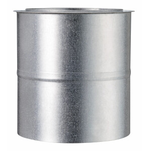 Wandfutter Ø 120 mm silber Wanddurchführung Doppelwandfutter Rohrhülse