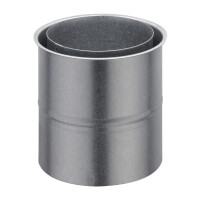Wandfutter Ø 120 mm silber Wanddurchführung Doppelwandfutter Rohrhülse