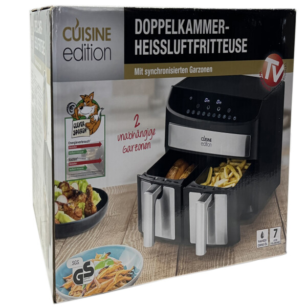 Ersatz-Crisper-Platte Für Gourmia GAF798 Luftfritteuse – 7QT, Quadratisch, Antihaft