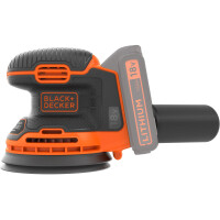 Black+Decker Akku Exzenterschleifer Schleifmaschine 18 V / 1,5 Ah BDCROS18N