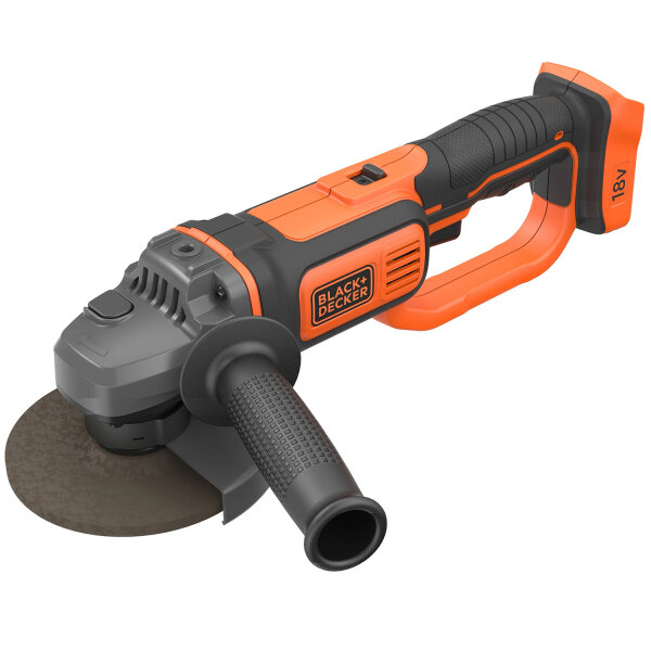 Black+Decker Akku Winkelschleifer 18 V 125 mm Solo BCG720N