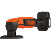 Black+Decker Akku Deltaschleifer 12 V BDCDS12N Solo