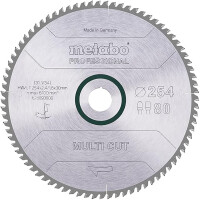 Metabo Professional Kreissägeblatt multi cut 254 x...