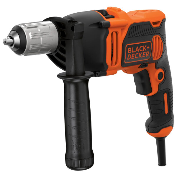 Black+Decker Schlagbohrmaschine inkl. Tiefenanschlag mit Koffer 850 W BEH850K