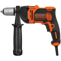 Black+Decker Schlagbohrmaschine inkl. Tiefenanschlag mit Koffer 850 W BEH850K