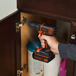 Black+Decker Akku Bohrschrauber ohne Akku 18 V BDCDC18