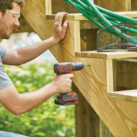 Black+Decker Akku Bohrschrauber ohne Akku 18 V BDCDC18