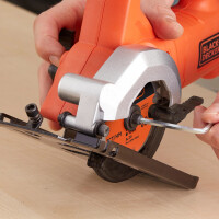 Black+Decker Kompakt Handkreissäge 400 W BES510K