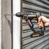 Worx Akku Bohrhammer 2Ah 20 V WX390.1