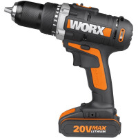 Worx Akku Bohrschrauber inkl. 2 Ah Akkus Koffer 20 V WX183.1