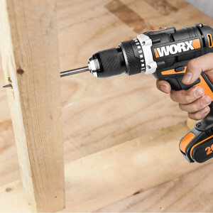 Worx Akku Bohrschrauber Schlagbohrschrauber Akkuschrauber...