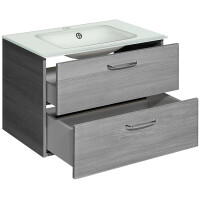 Pelipal Quickset 328 Graphit 72 cm Waschbeckenunterschrank U