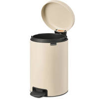 Brabantia Mülleimer Treteimer Newicon 12 l Beige