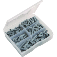 LUX Dübelset 190 teilig 5 6 8 er Dü