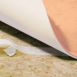 LUX Klett-Bodenlegerband Klettband Spezialkleber 25 m x...