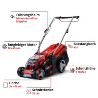 Einhell Power X-Change Akku-Rasenmäher GE-CM 36/36 Li g