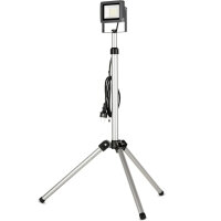 REV Baustrahler Baulampe LED mit Stativ 20W