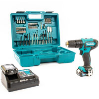 Makita 12 V Akku-Schlagbohrschrauber HP333DSAX1 inkl. 2 Ah Akkus mit Koffer
