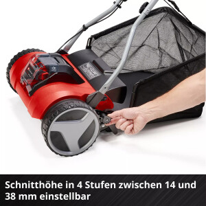 Einhell Akku Spindelmäher GE-HM 18/38 Li-Solo gebraucht ohne Fangkorb