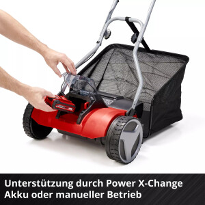 Einhell Akku Spindelmäher GE-HM 18/38 Li-Solo gebraucht ohne Fangkorb