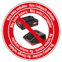Einhell Power X-Change Rasenmäher GE-CM 36/37 Li Solo gebraucht (ohne Fangkorb)