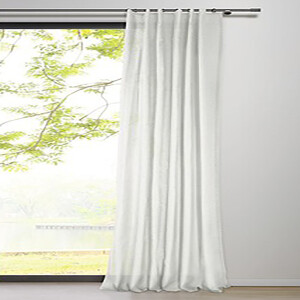 Mydeco Vorhang mit Gardinenband dot weiß 135x245 cm...