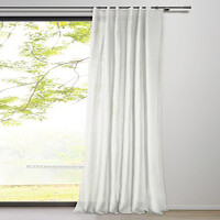 Mydeco Vorhang mit Gardinenband dot weiß 135x245 cm Nr. 66047