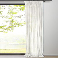 Mydeco Vorhang mit Gardinenband soft weiß 135x245 cm Nr 66044