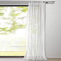 Mydeco Vorhang mit Gardinenband soft weiß 135x245 cm Nr 66044