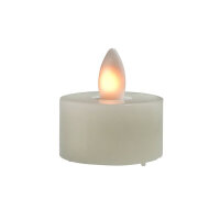 Sompex Shine LED Teelicht 4er Set Fernbedienung Multi LED Echtwachs