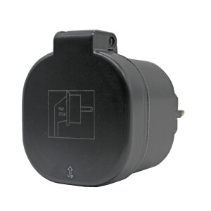 Emil Lux Funkschalter Set Funksteckdose Funk Fernbedienung 30m 2+1 Outdoor Außen