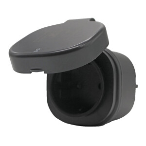 Emil Lux Funkschalter Set Funksteckdose Funk Fernbedienung 30m 2+1 Outdoor Außen