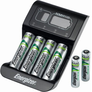 Energizer Ladegerät Intelligent Charger inkl. 4 AA Akkus 2000mAh