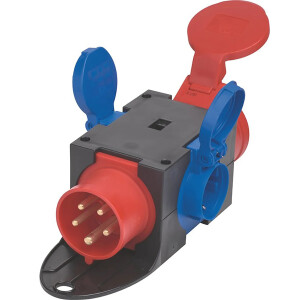 PCE CEE Steckverteiler St. Anton 5-polig IP44 16 A mit...
