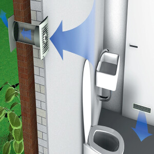 Ventilator Air-Style System 125 mit Eco-Timer