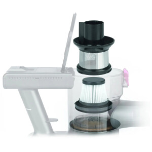 MAXXMEE Akku-Hand- & Bodenstaubsauger Beutellos 3-Fach-Filter System