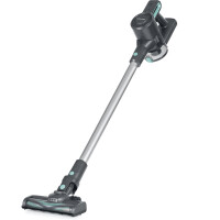 CLEANmaxx Akku-Zyklonstaubsauger 3-fach Filter Anthrazit/Türkis (leicht gebraucht)