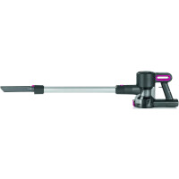 CLEANmaxx Akku-Hand- & Bodenstaubsauger 3-Fach-Filter System Anthrazit/Pink
